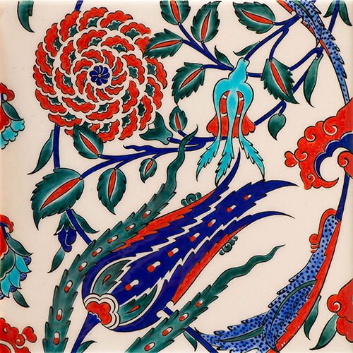 İznik Çinisinde Desenler