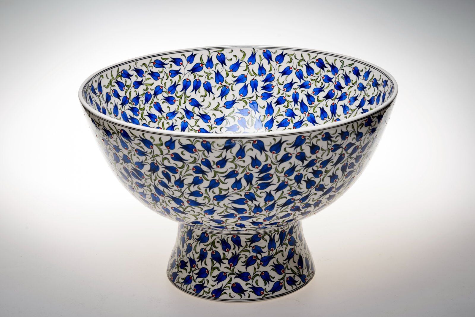 Laleli Desen Büyük Boy Çanak