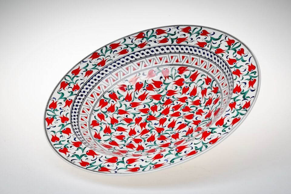 Laleli Pattern Deep Plate
