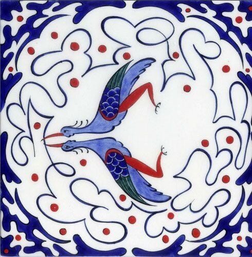 Bird Pattern Tile