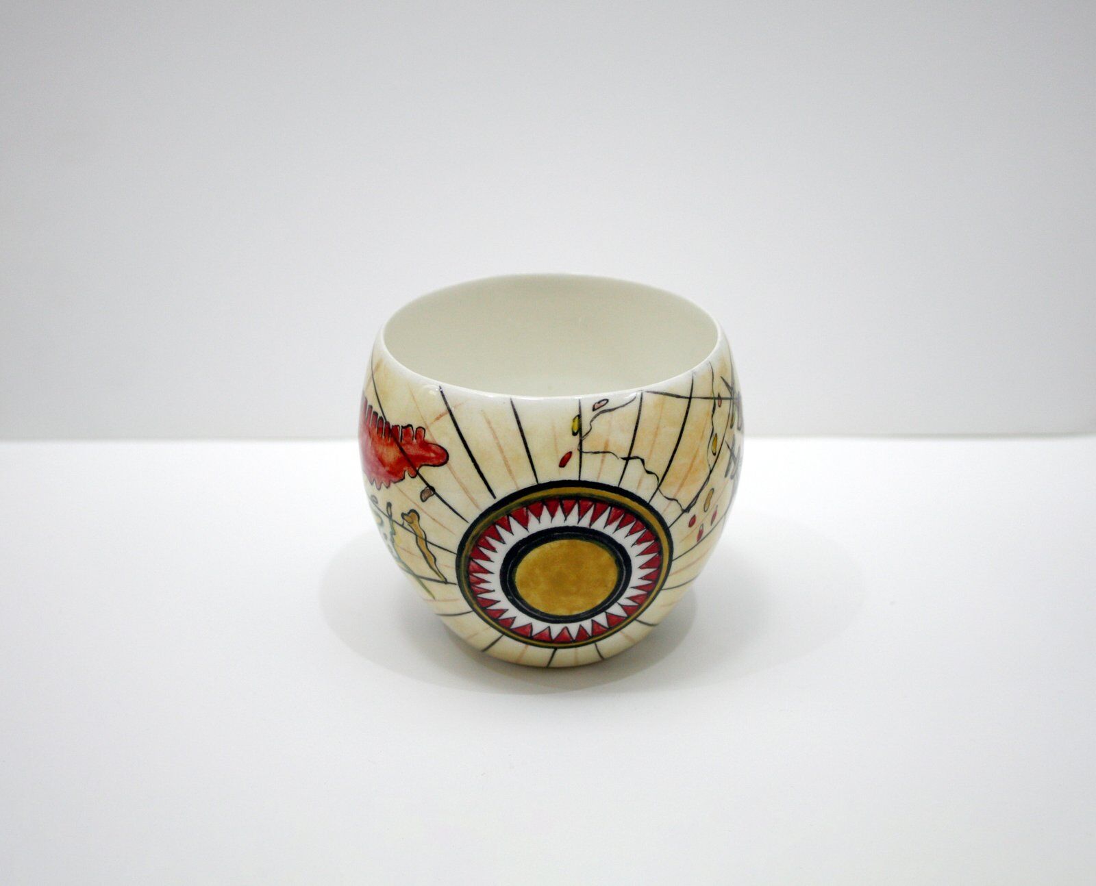 Piri Reis Harita Desenli Minik Vazo