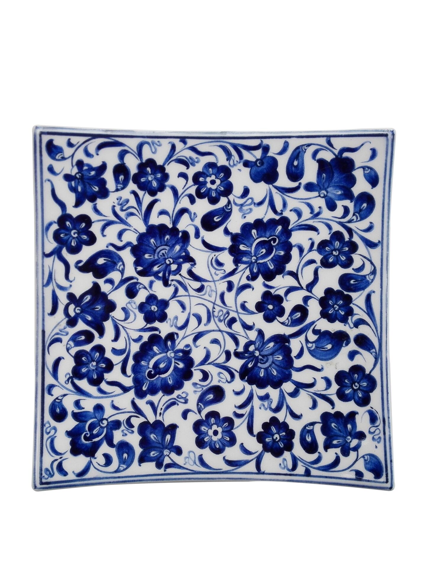 Baba Nakkaş Square Plate 12 cm x 12 cm