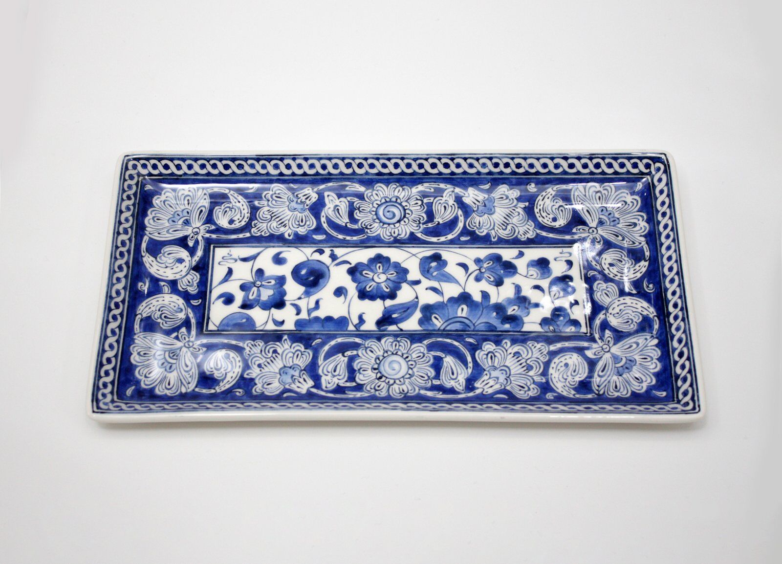 Baba Nakkaş Patterned Rectangular Plate