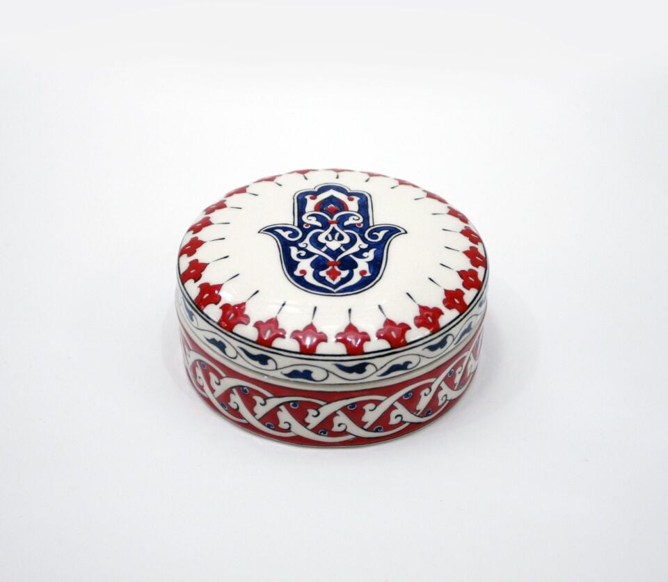 Rumi Kapaklı Mücevher Kutusu