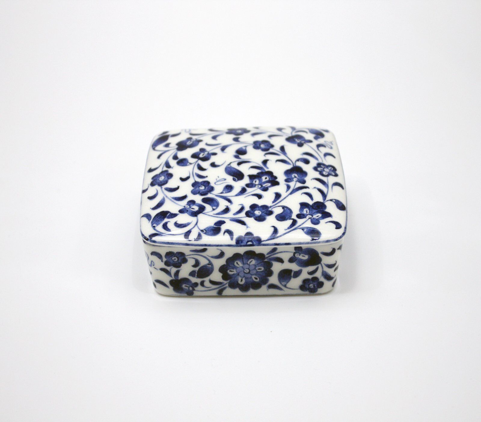 Baba Nakkaş Kare Kapaklı Mücevher Kutusu