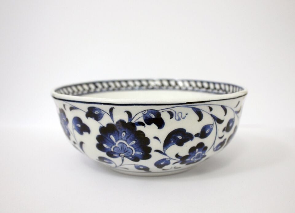 Baba Nakkaş Desen Büyük Boy Kase