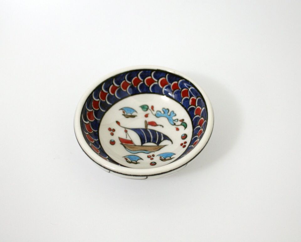 Kalyonlu Tekli Şekerlik Kase