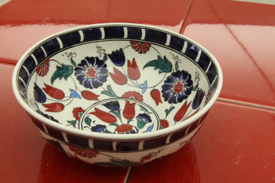 Hatai Lale Büyük Boy Kase