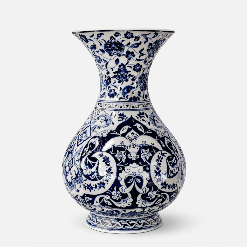 Baba Nakkaş ve Rumi Desenli Vazo