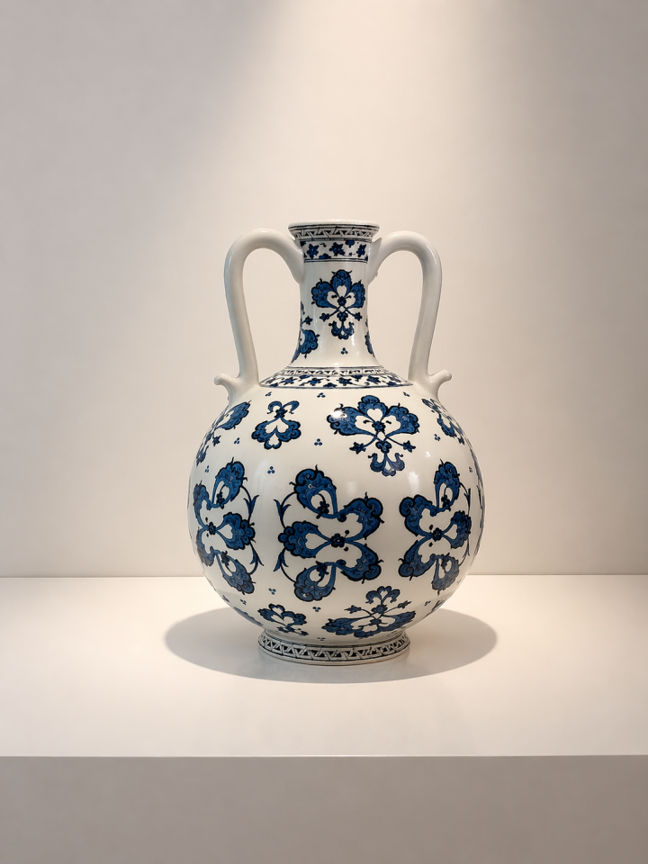 Bulutlu Desenli Büyük Boy Testi