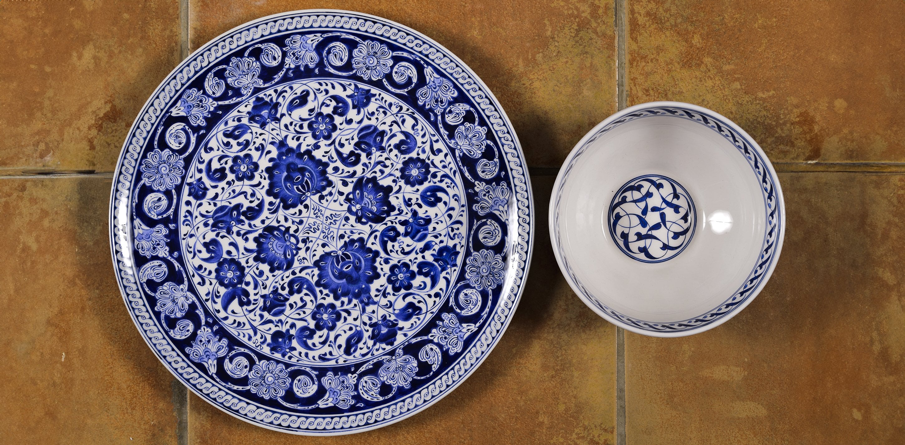 Geleneksel Çini Tabaklar